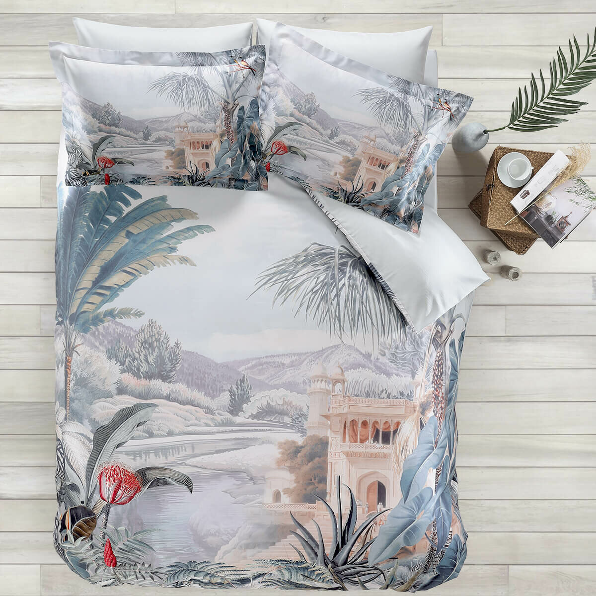 фото Комплект постельного белья Tivolyo home MATILDA, семейный, 4 наволочки 50х70 см