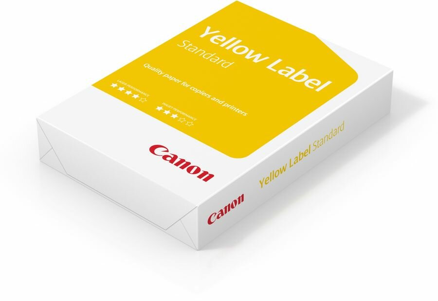 Бумага Canon Yellow Label C A3 офисная 500л 80г/м2 белый [6821b002]