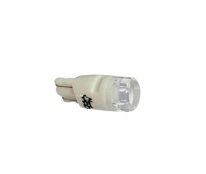 фото Лампа габарит. 12V W5W T10 2 SMD без цок. W2.1x9.5d керамика, синий