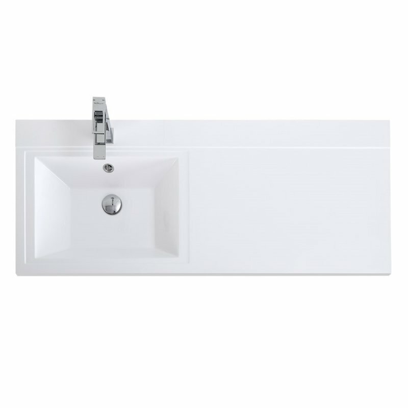 Раковина-столешница BelBagno BB1200/480-LV-MR-L