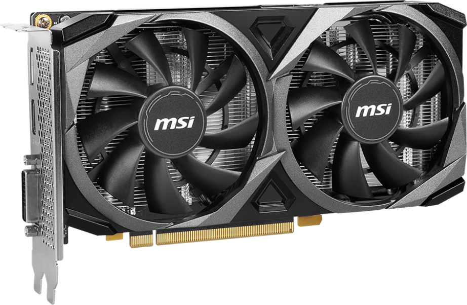 Видеокарта GeForce RTX 3050 MSI Ventus 2X XS 8G OC