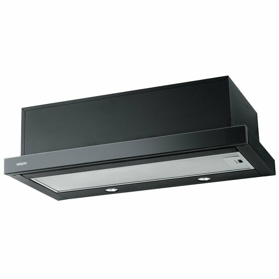 Вытяжка AKPO WK-7 Light eco twin glass 60 см, черный