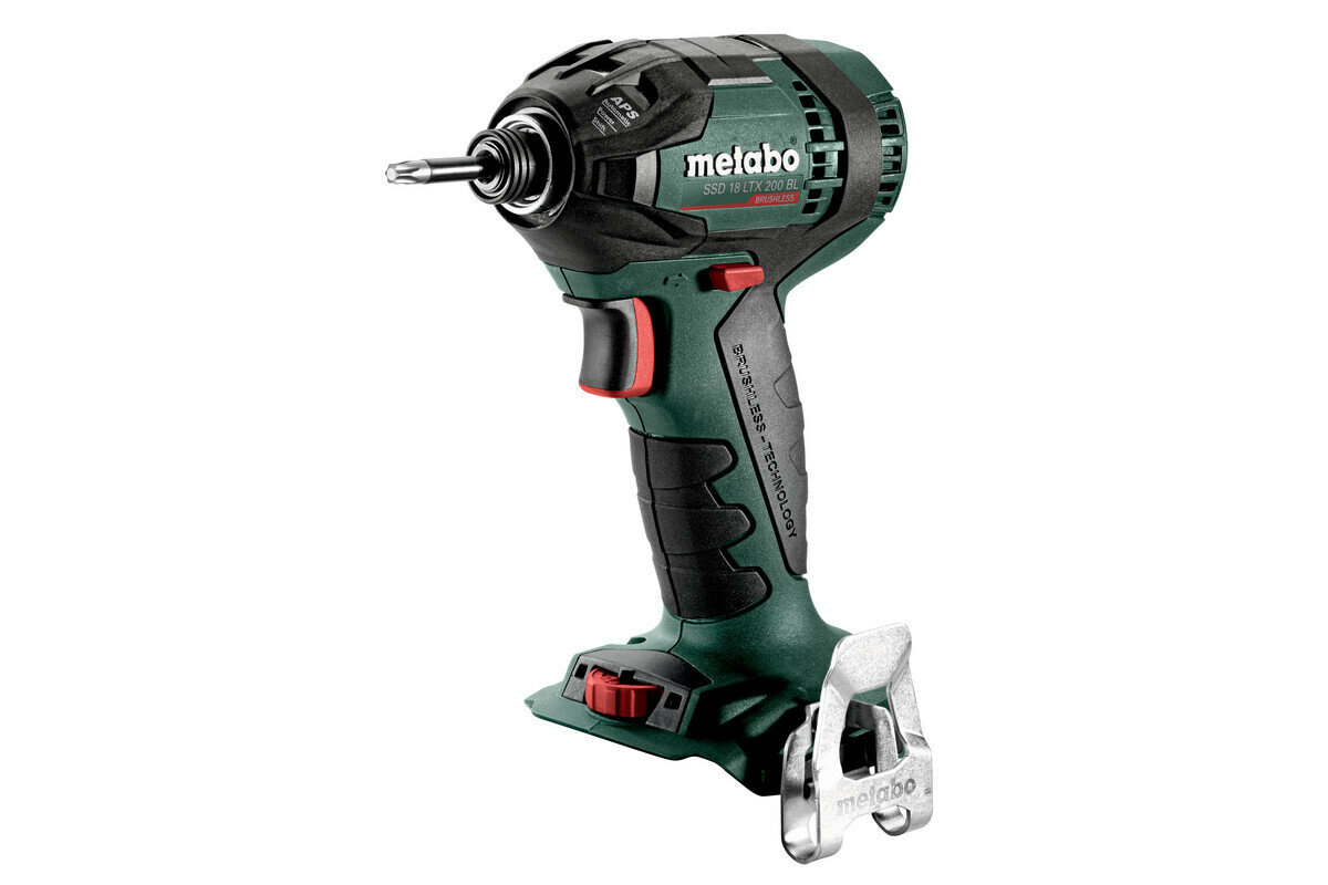 Аккумуляторный ударный гайковерт Metabo SSD 18 LTX 200 BL Cordless Impact Driver 602396890