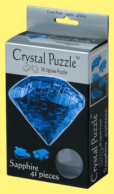 Головоломка 3D Crystal Puzzle Сапфир - фото №1