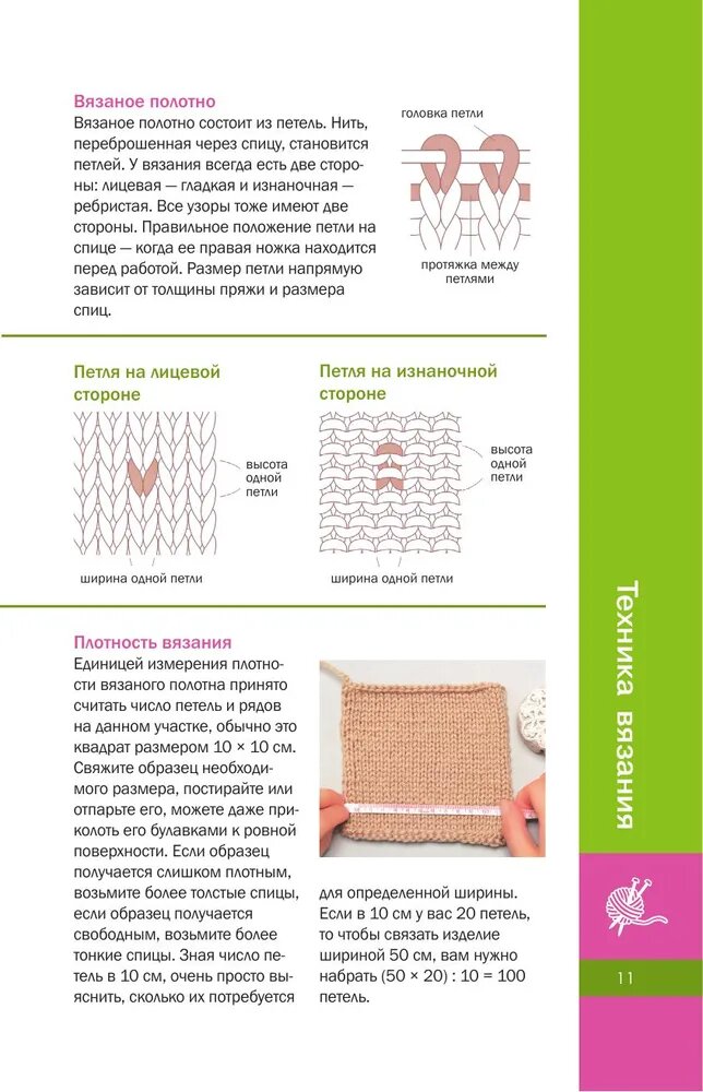 Вязание узоров спицами: шаг за шагом. Самый наглядный самоучитель - фото №3