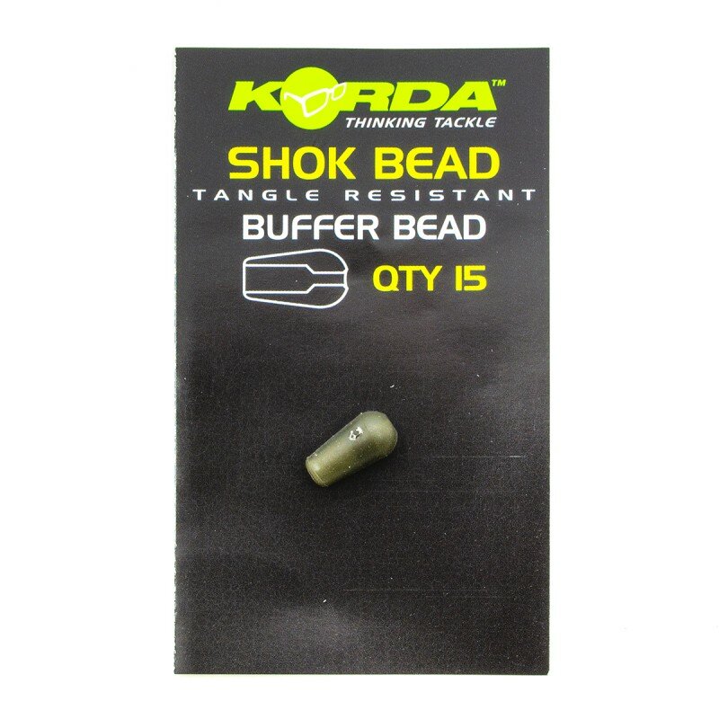 Бусина отбойник Shok Bead Weedy Green