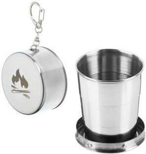 фото Руссо туристо Стакан походный складной Турист , нерж.сталь, 100мл (333-224) (Стакан походный складной)