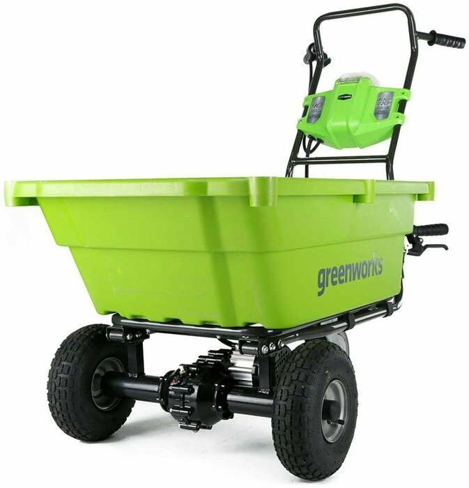 Тележка Greenworks G40GC 106 л 100 кг