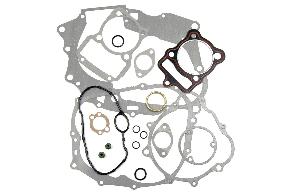 Прокладки комплект для мотоцикла с двигателем 4T 163FML-2 (CG200) WM