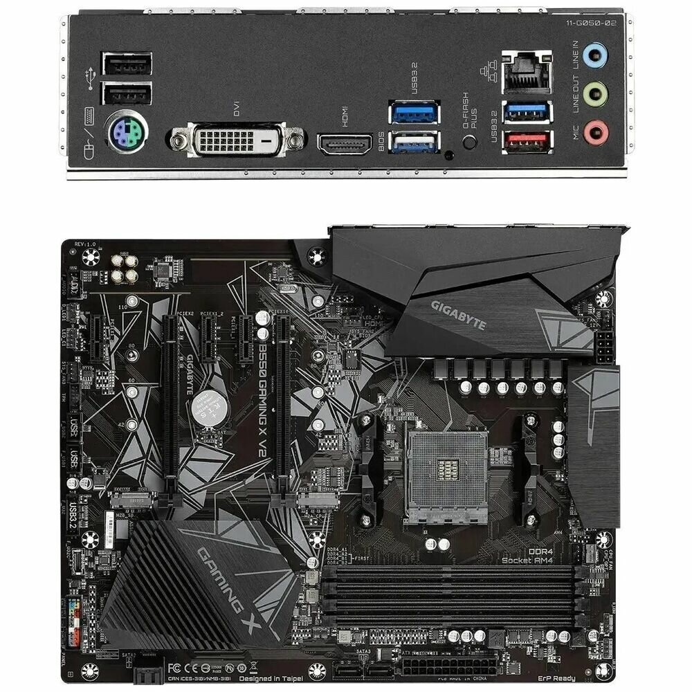 Материнская плата GIGABYTE B550 Gaming X V2 (rev. 1.0/1.1/1.2)