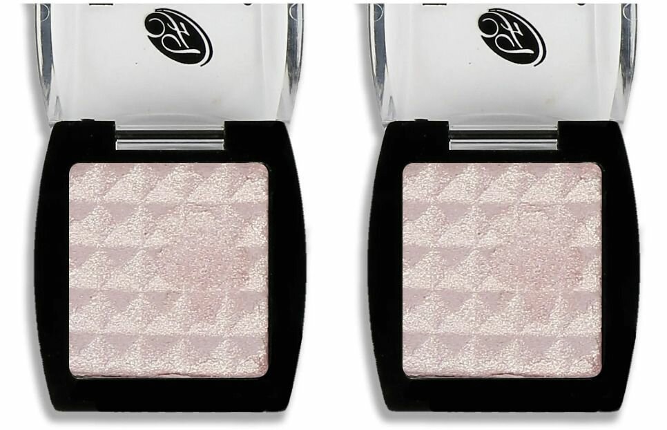 Farres cosmetics Тени для век 1 цветные перламутровые, №50 бледно-розовый, 2 шт