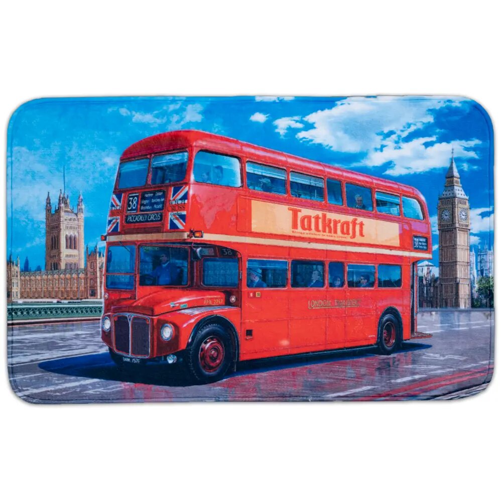 фото Коврик для ванной комнаты Tatkraft 14978 50x80см цвет синий