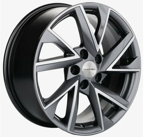 Колесный диск Khomen Wheels KHW1714 7,0x17/5x114,3 ET39 D60,1 Gray-FP