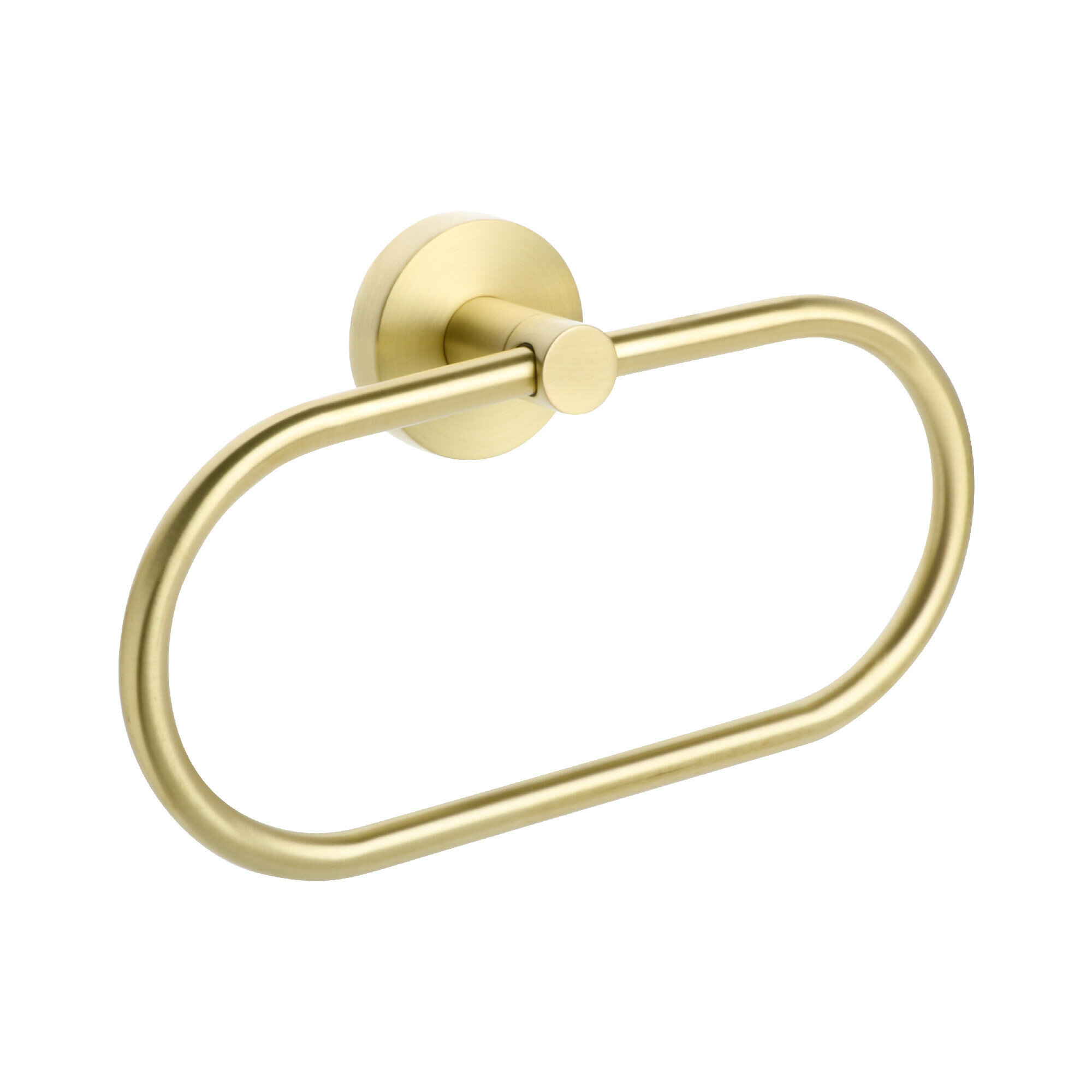 Аксессуар для ванной Fixsen FX-87011 золото-сатин Полотенцедержатель кольцо