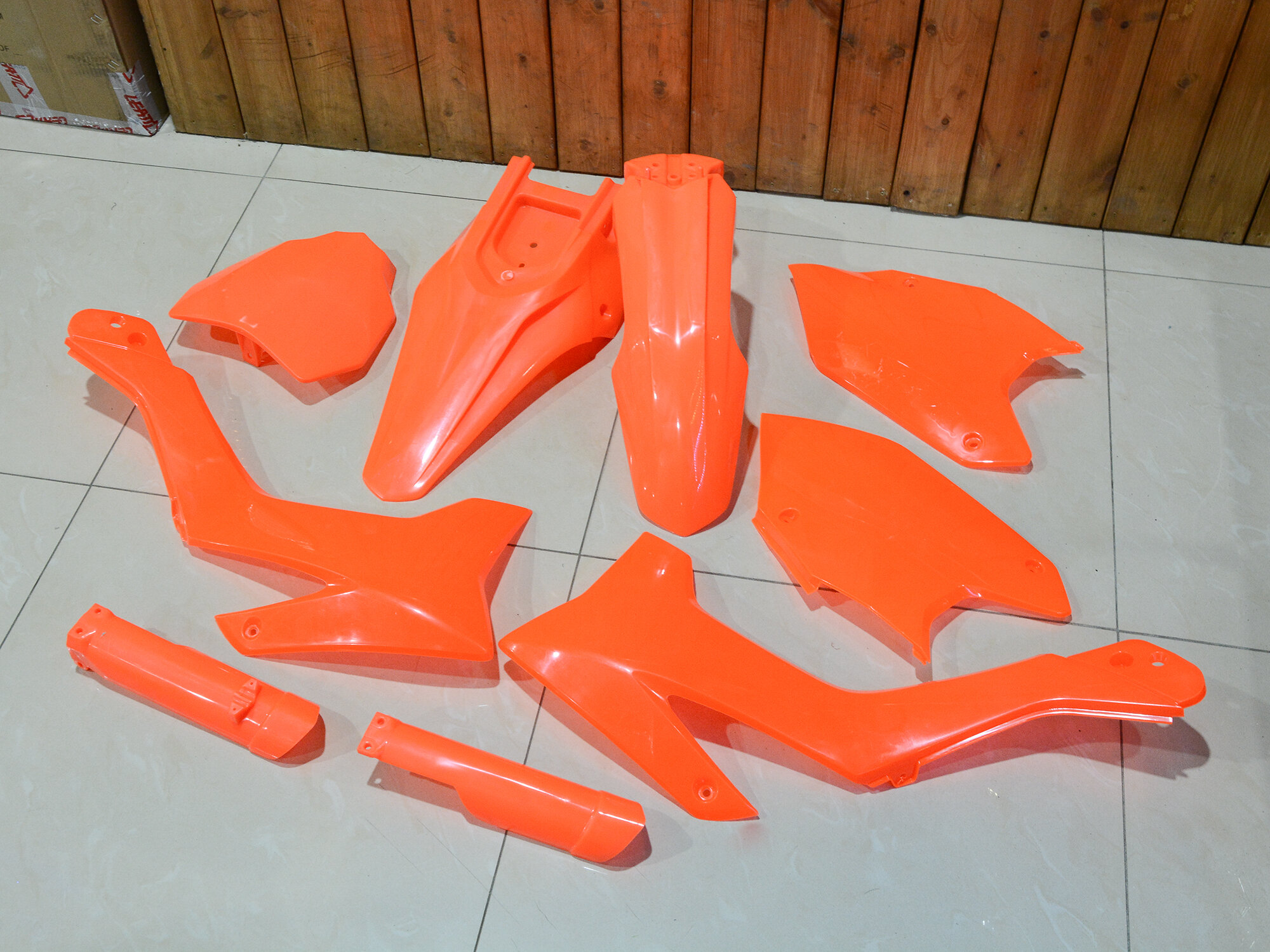 Комплект пластика RXF Freeride оранжевый