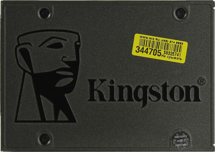 Твердотельный накопитель Kingston A400 960 ГБ SATA SA400S37/960G