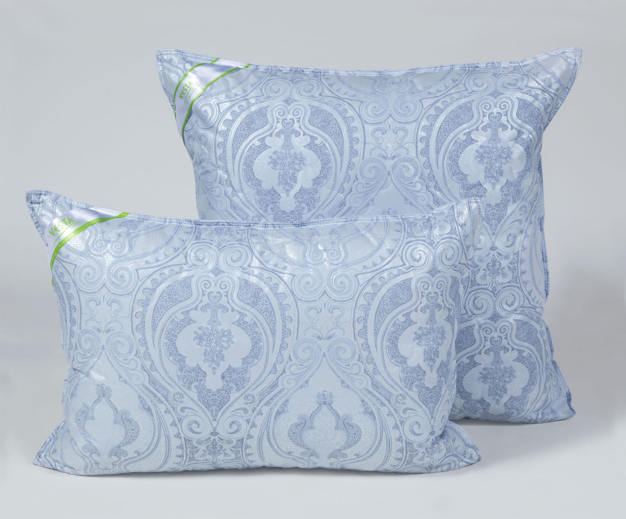 фото Подушка 70x70 см Бамбук, Vesta Наполнитель: Термоскрепленное волокно бамбука, Степень поддержки: Средняя