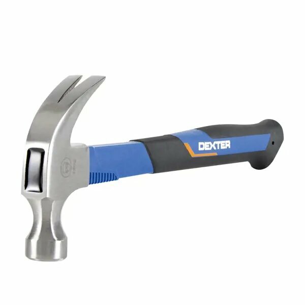 фото Молоток-гвоздодер Dexter HM18DEXTER фиберглассовая рукоятка 450 г