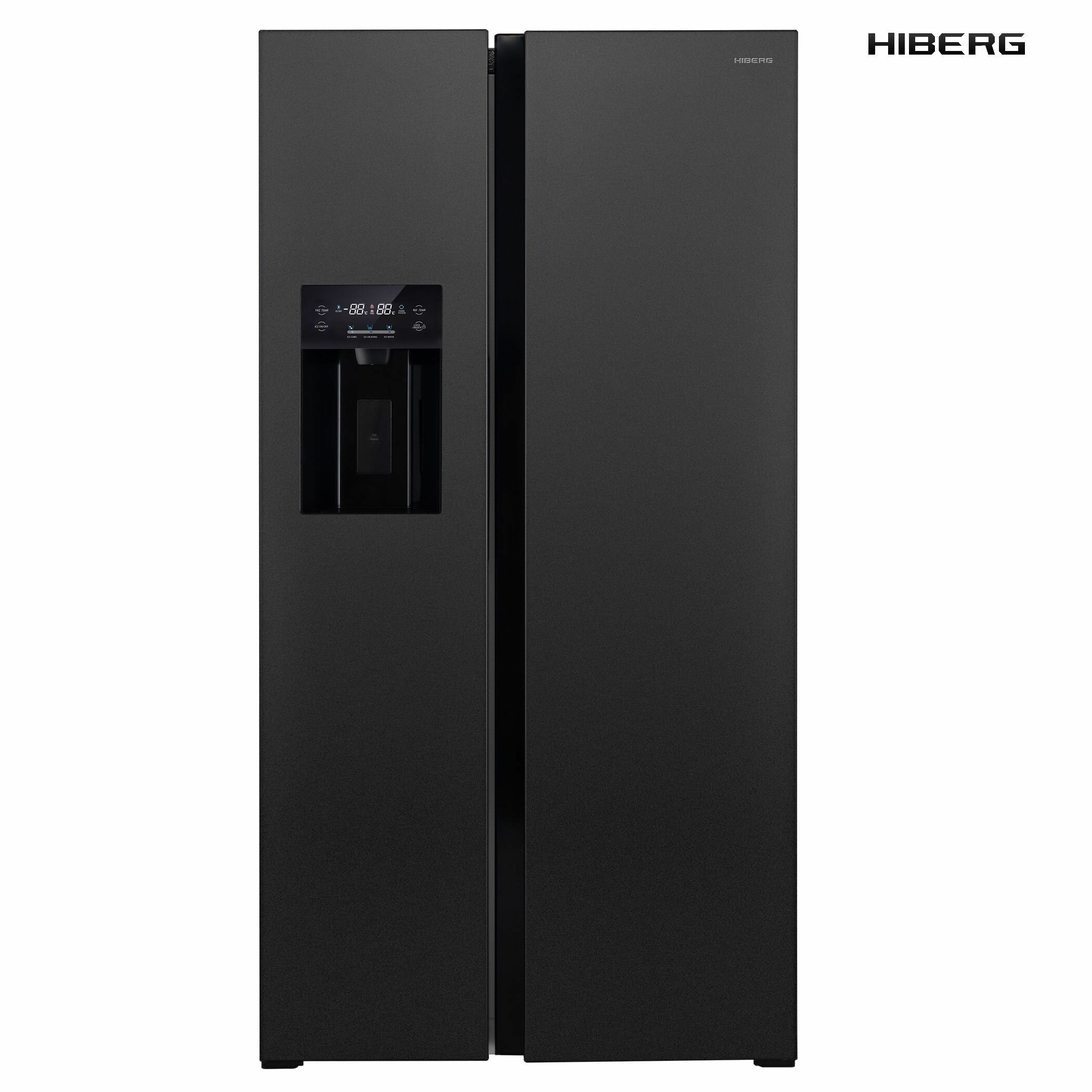 Холодильник Side-by-Side 178х911 см Hiberg RFS-650DX NFB Inverter графит