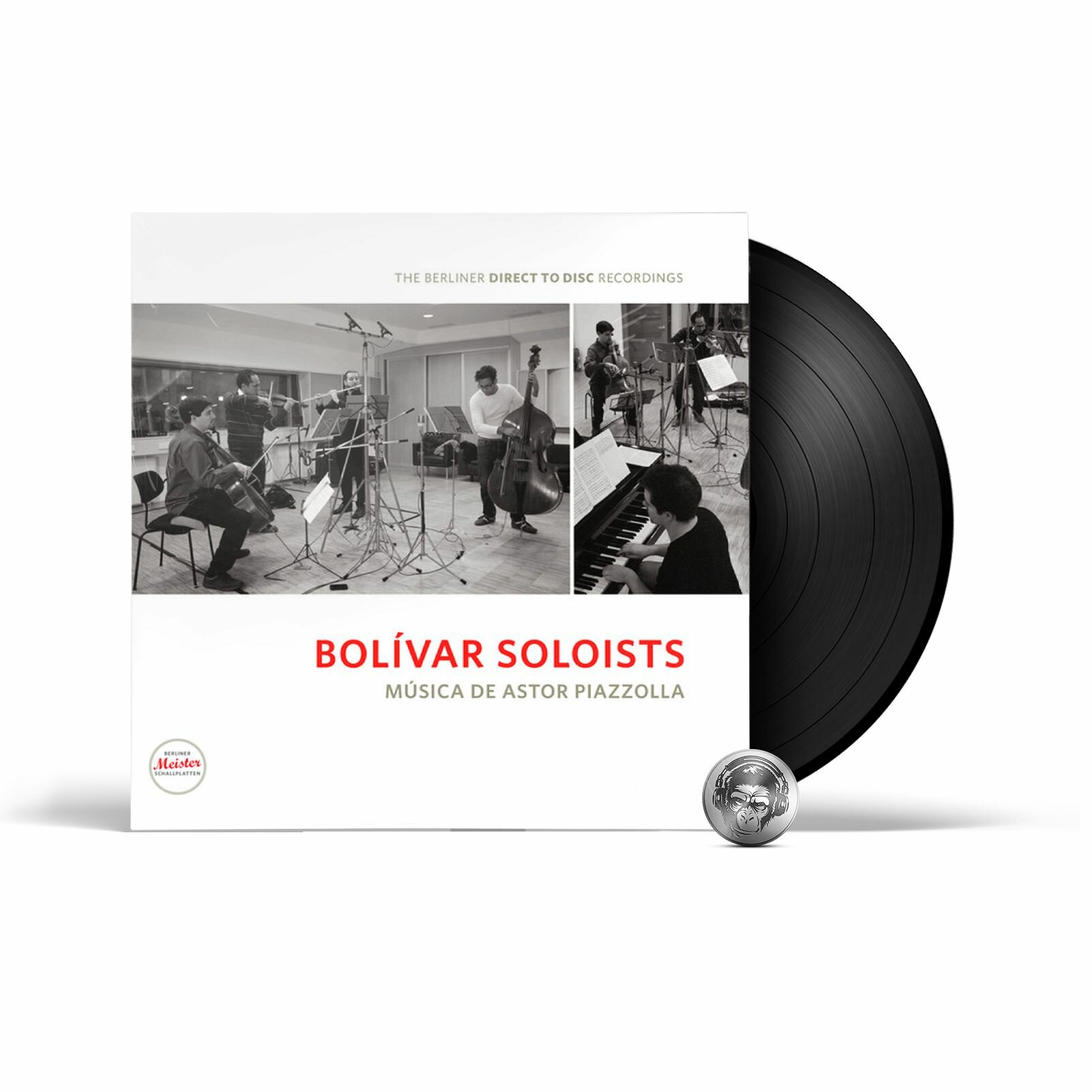Bolivar Soloists - Musica De Astor Piazolla (LP) 2015 Berliner Meister Schallplatten Виниловая пластинка