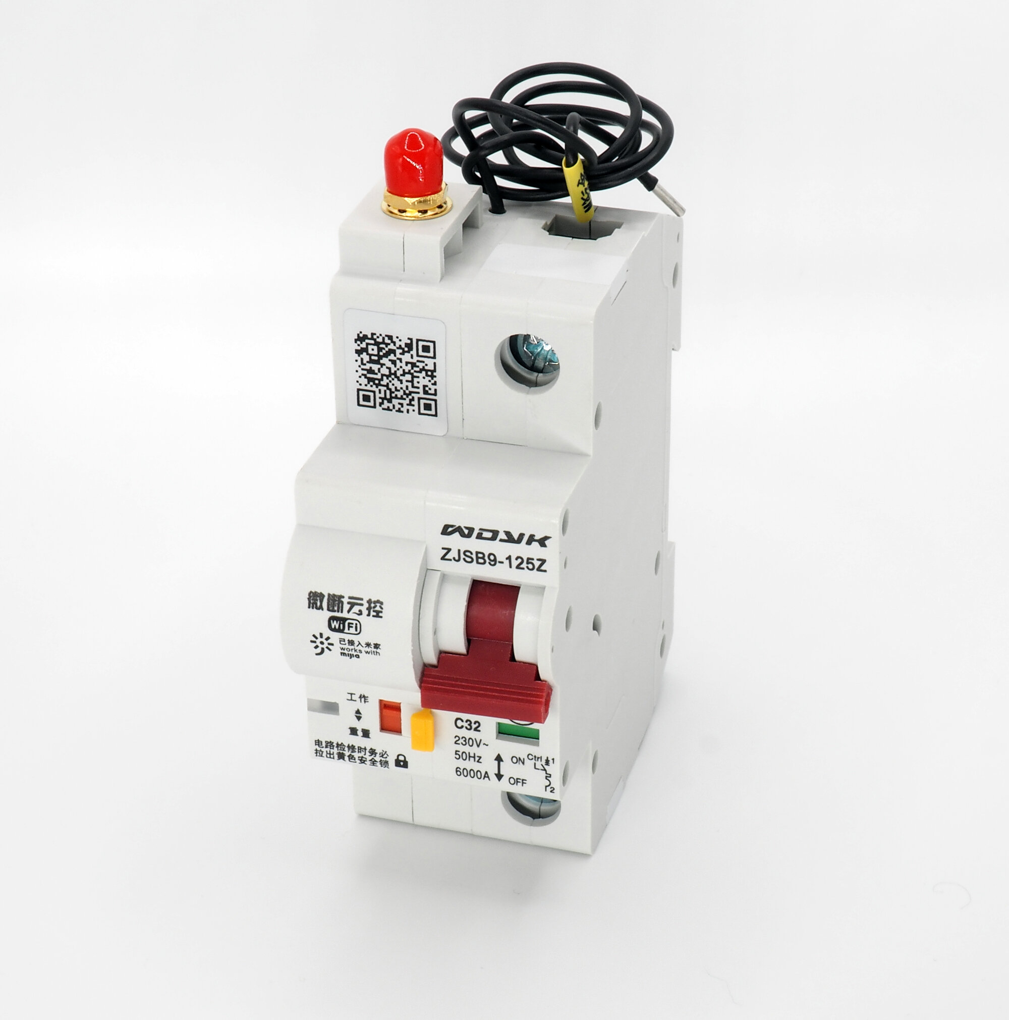 фото Умный автоматический выключатель Mijia circuit breaker 32A Wi-Fi (Приложение Xiaomi Mi Home китайский регион)