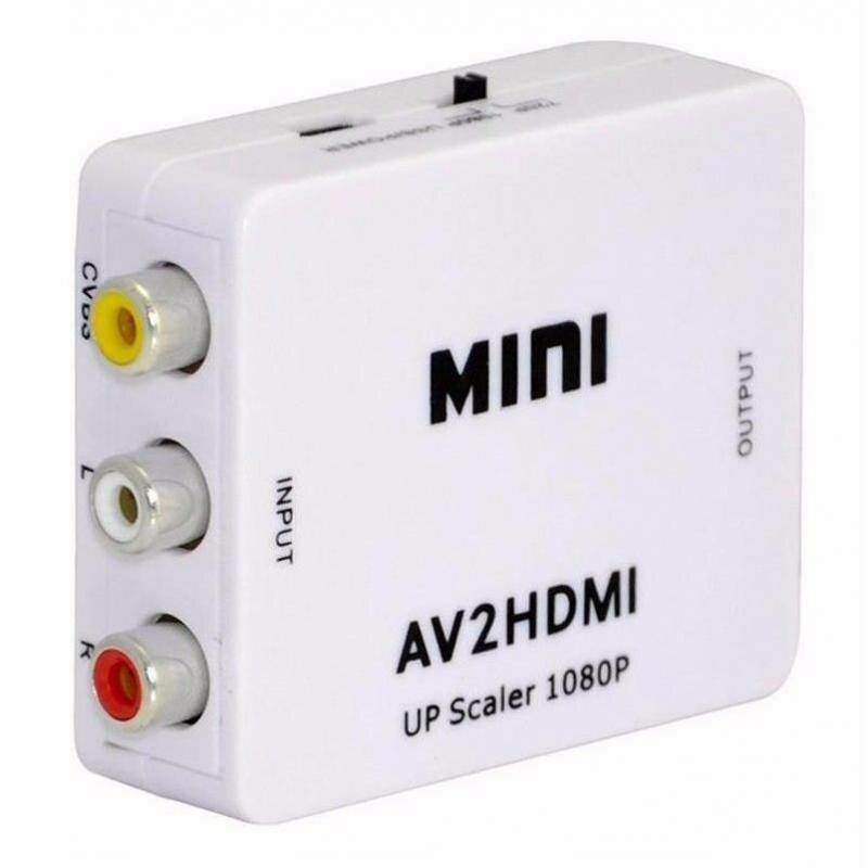 Видео конвектор AV2 HDMI RCA AV-HDMI с поддержкой HD1080 P NTSC PAL