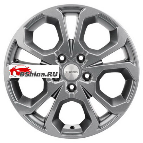 Колесный диск Khomen Wheels KHW1711 6,5x17/5x114,3 ET50 D66,1 Gray