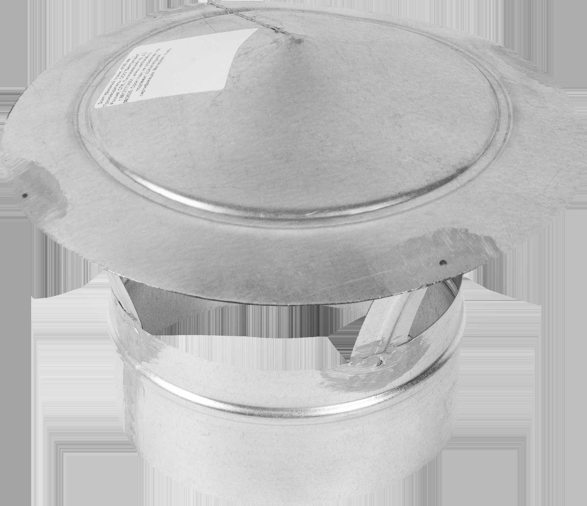 фото Зонт вентиляционный Ore D160 мм оцинкованный металл