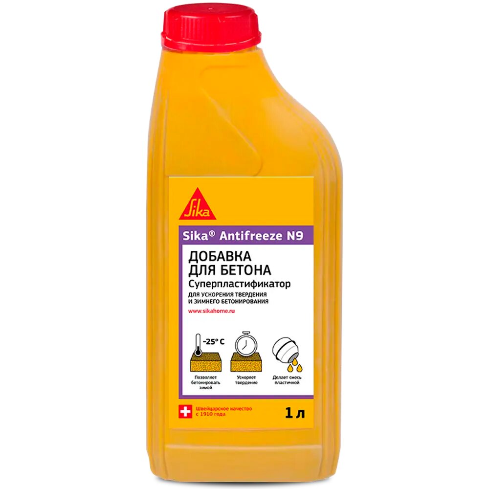 Добавка для бетона комплексная Sika Antifreeze N9 1 л