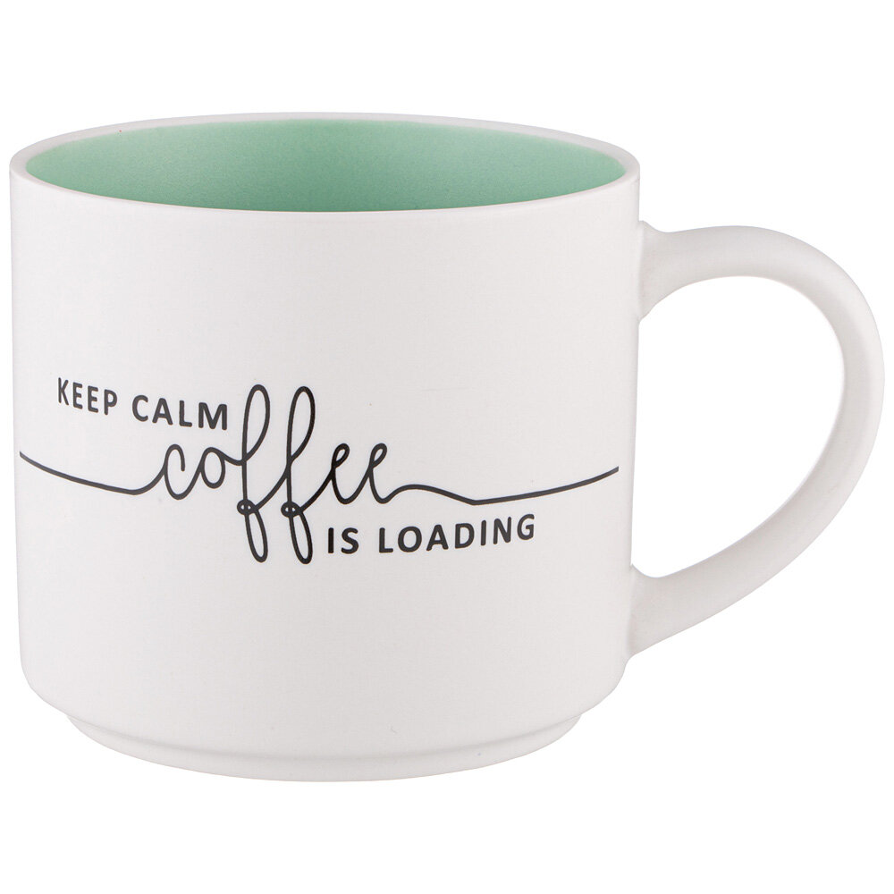 Lefard 260-979 кружка KEEP CALM COFFEE IS LOADING 470 МЛ