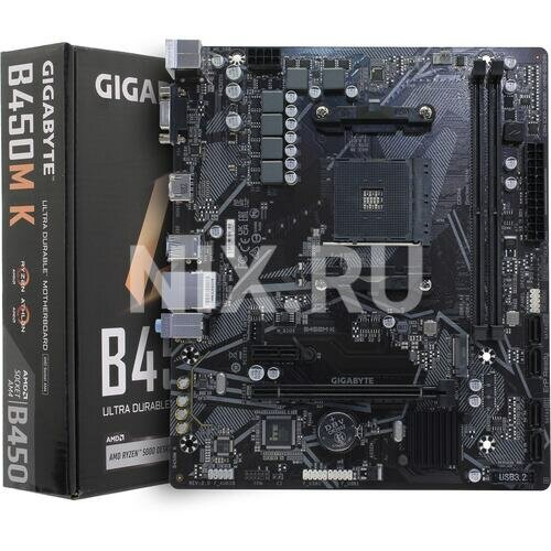 Материнская плата GIGABYTE B450M K (rev. 1.0)