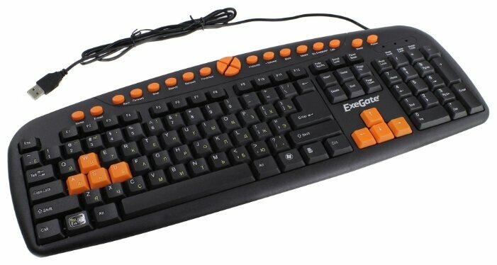 Клавиатура ExeGate LY-504M Black USB