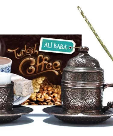 Кофейный сервиз с кофейником и туркой Ali baba 100гр