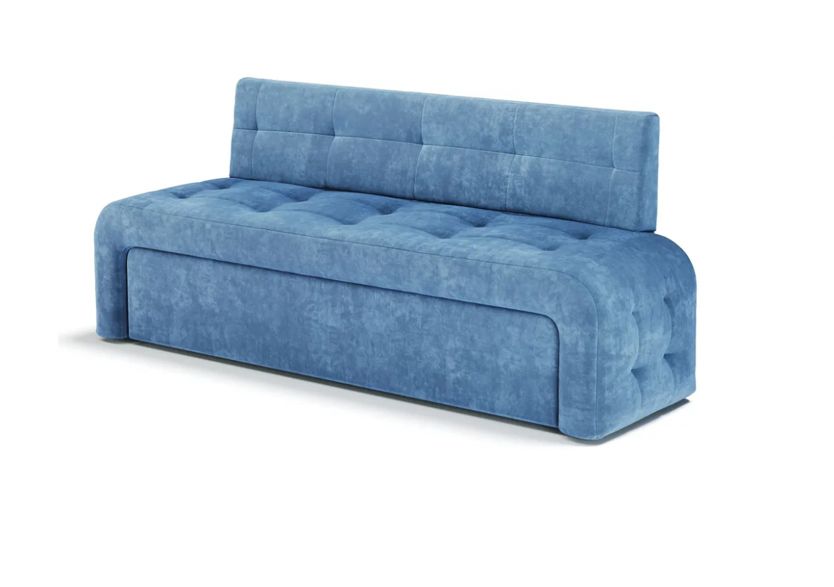 фото Кухонный диван Прага 170 см. Светло-синий