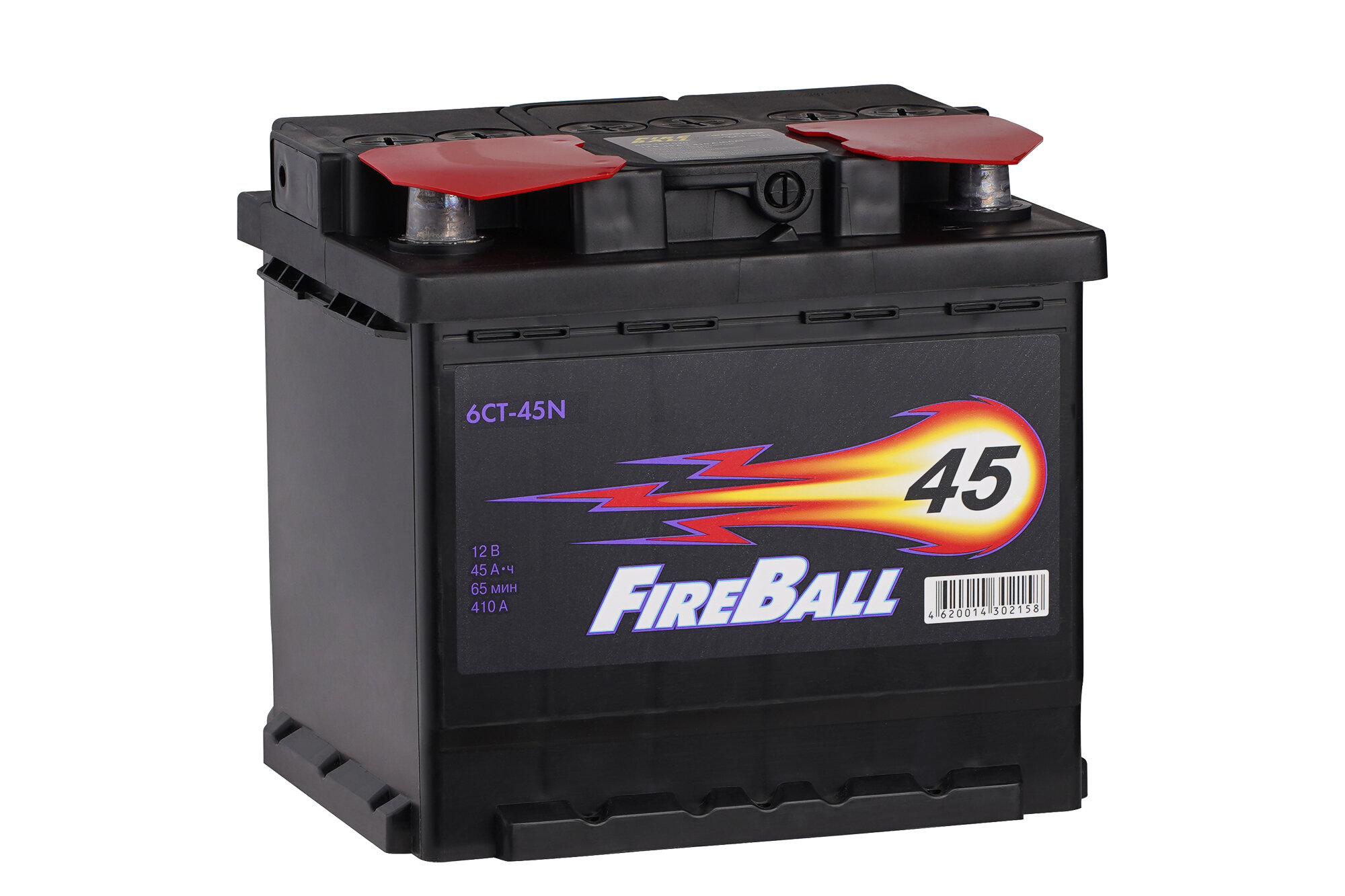Автомобильный аккумулятор FIRE BALL 6ст- 45 Ач прямая полярность