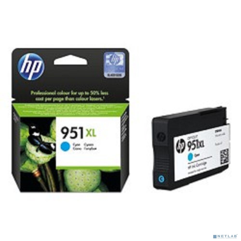 HP Расходные материалы HP CN046AE Картридж №951XL, Cyan OfficeJet Pro 8100/8600, Cyan