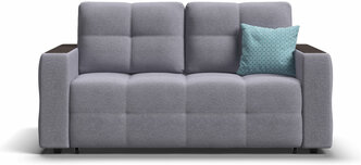 Диван-кровать Много мебели Dandy Compact 2.0, рогожка Malmo платина, 167х112х88 см