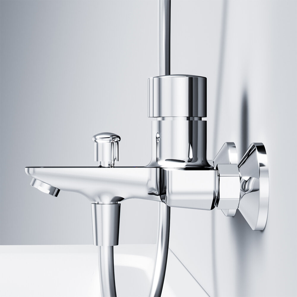 Смеситель для ванны AM.PM X-Joy F85A10500 - фото №5