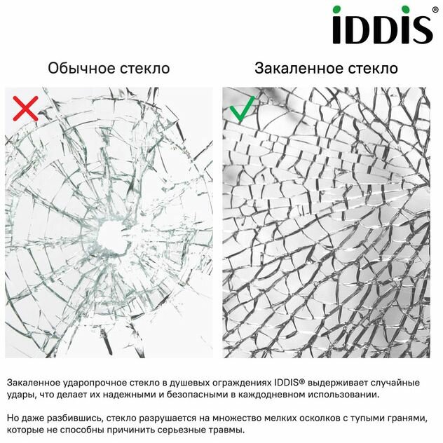 Душевая стенка Iddis - фото №3