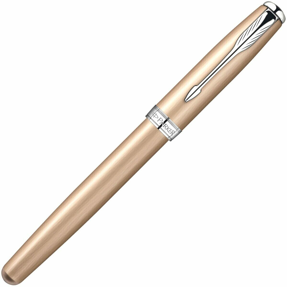 Ручка 5й пишущий узел Parker Sonnet F540 (S0975970) корпус:Pink Gold PVD CT F черные чернила - фото №2