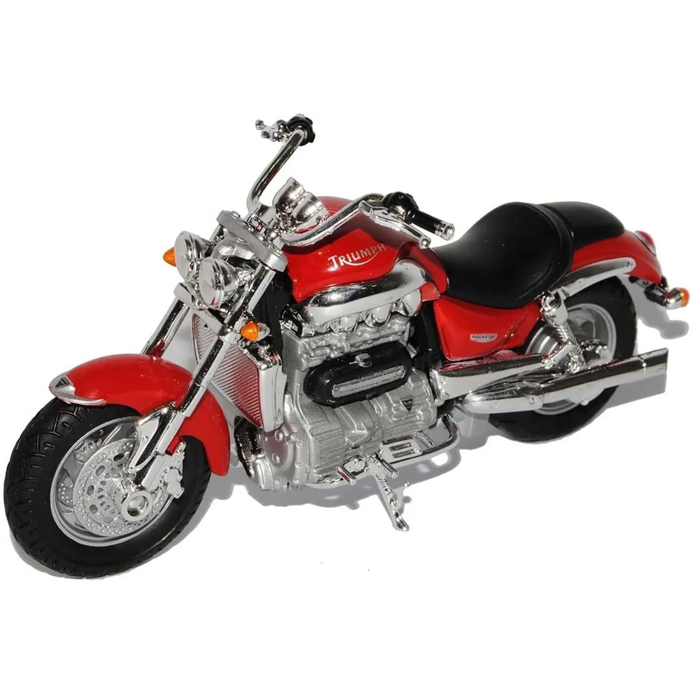 Мотоцикл WELLY 1:18 Triumph Rocket III красный