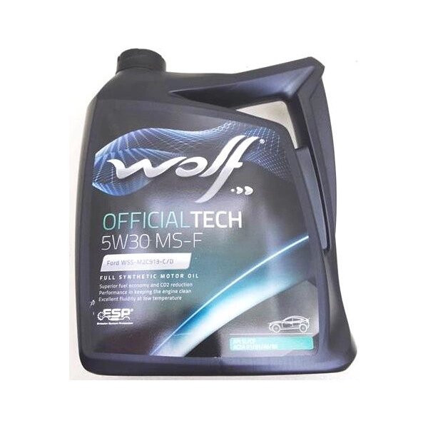 Синтетическое моторное масло Wolf Officialtech 5W30 MS-F