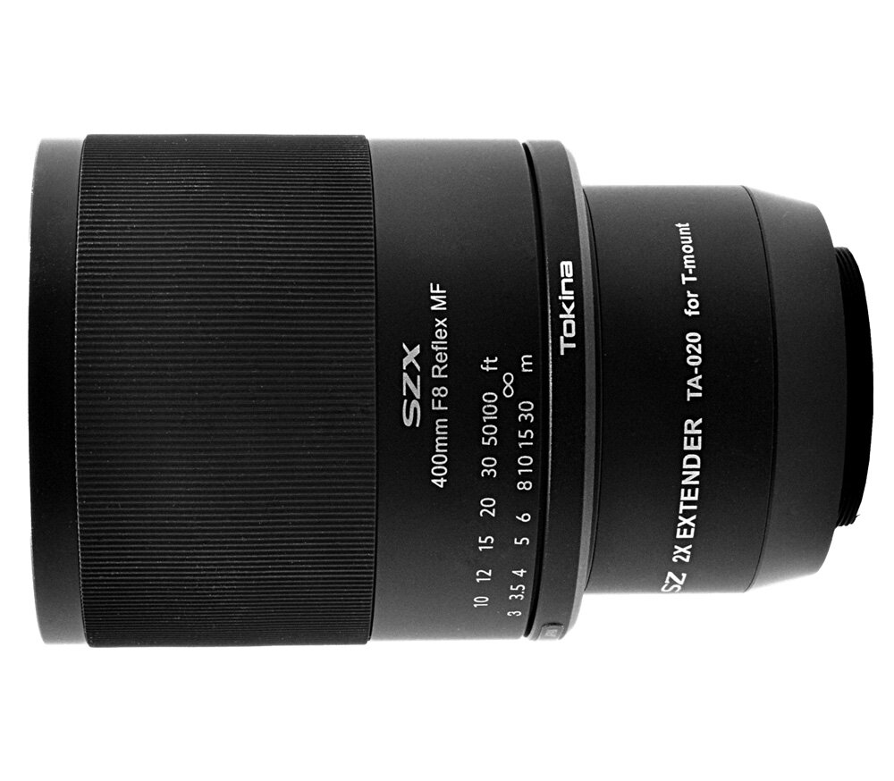 Объектив Tokina SZX 400mm f/8 Reflex MF Z-mount + конвертер TA-020