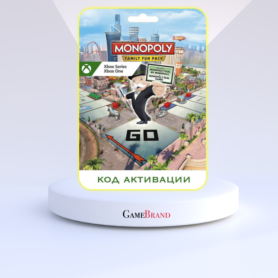 Xbox Игра Monopoly Family Fun Pack Xbox (Цифровая версия регион активации - Аргентина)