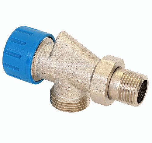 фото MVI Клапан термостатический 1/2' с преднастройкой осевой (TR.714.04)