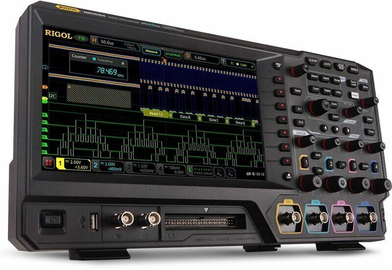 Осциллограф RIGOL MSO5104 (четырехканальный; 100 МГц)