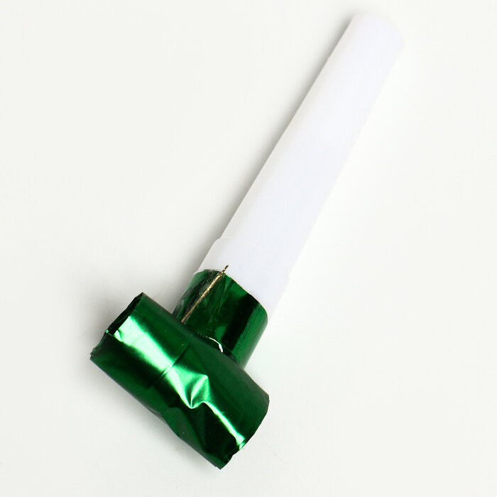 фото Страна Карнавалия Карнавальный язычок «Праздник», набор 6 шт., цвет зелёный