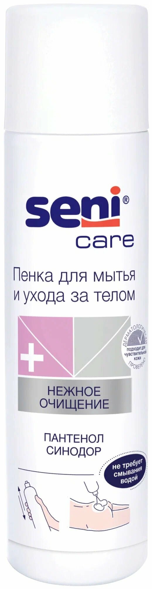 Пенка Seni Care для мытья и ухода за телом (SE-231-P250-12R)
