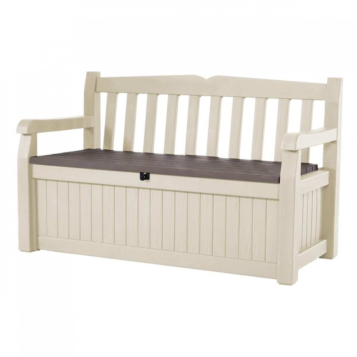 Скамья - сундук Keter EDEN GARDEN BENCH 265 л (17190198) бежевый, 230398