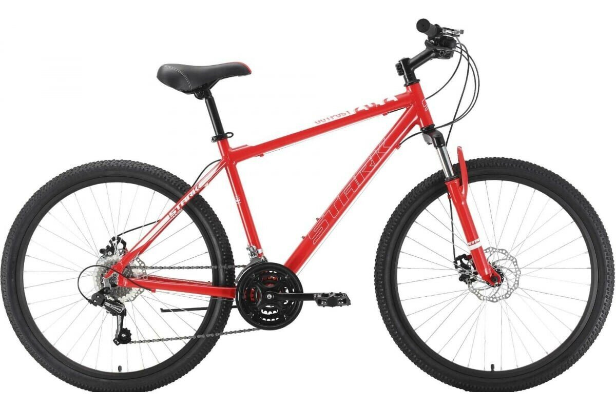 Велосипед взрослый Stark Outpost 26.2 D красный/белый 20 (HQ-0005226)